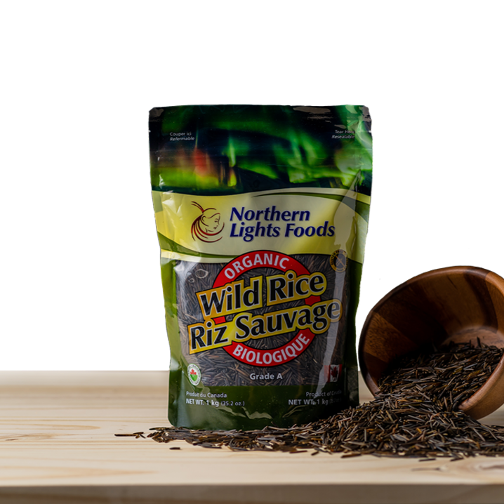 Grade A Organic Wild Rice 1 kg – Northern Lights Foods